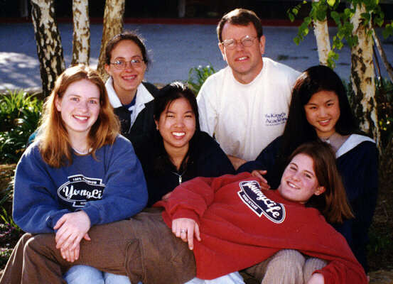 Missy with a group at Oakbridge